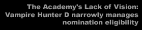 The Academy's Lack of Vision