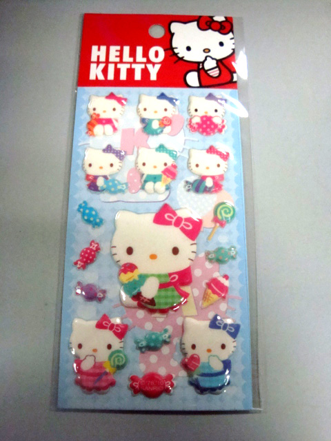 Hello Kitty Sticker - Sweets (Soft Cushoned)