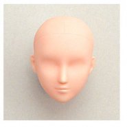 Obitsu Body Doll Head for 27cm Doll - 02 Head Natural Skin (2pcs)