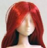 Obitsu Body Doll Head for 27cm Doll - 02 Red: White Skin