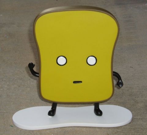 Mr. Toast by Dan Goodsell Mr. Toast Designer Toy Figure