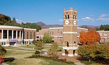 The Western Carolina University campus.